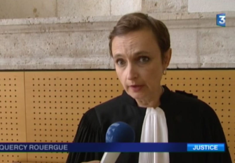 Interview de Maître Valérie Soulié à France 3 Quercy-Rouergue pour le braquage du McDonalds de Villefranche (Aveyron)